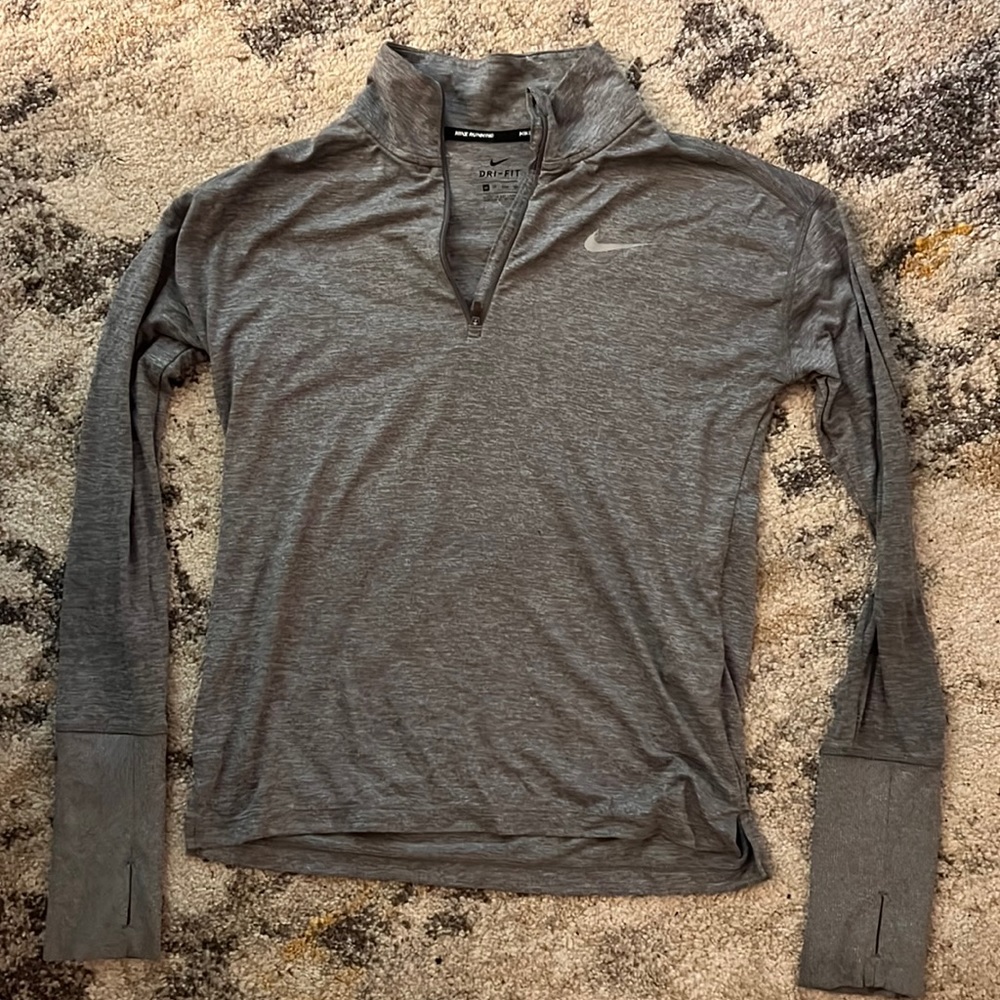 Nike, grey, quick dry running top